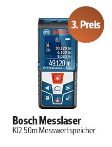 Bosch - Messlaser Kl2 50m Messwertspeicher
